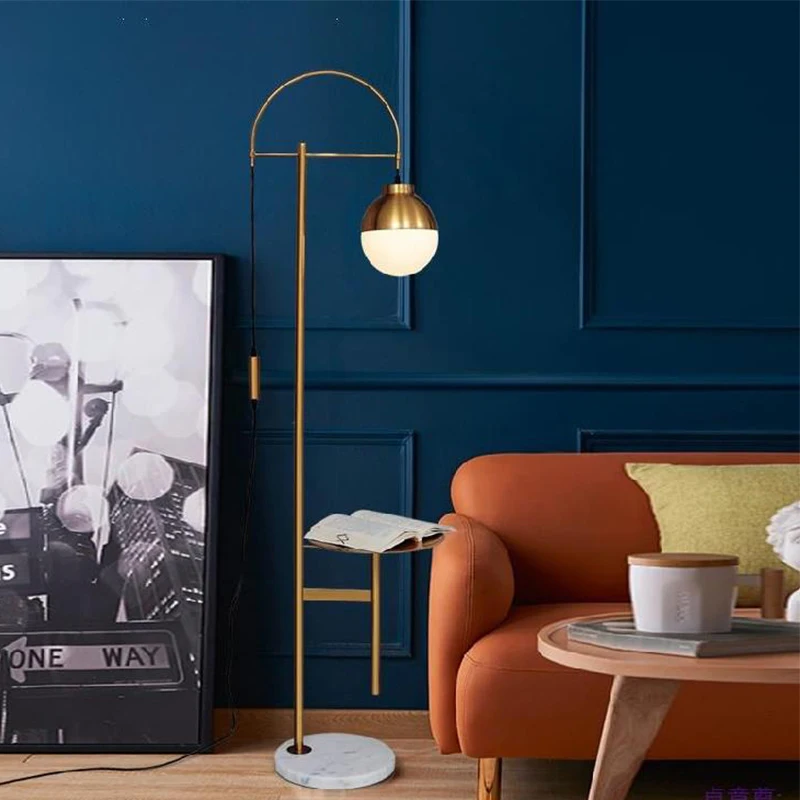 Modern Nordic Corner Floor Lamp Dimmable Arc LED Metal Color for Home Decor Living Room & Bedroom Smart Home Lighting