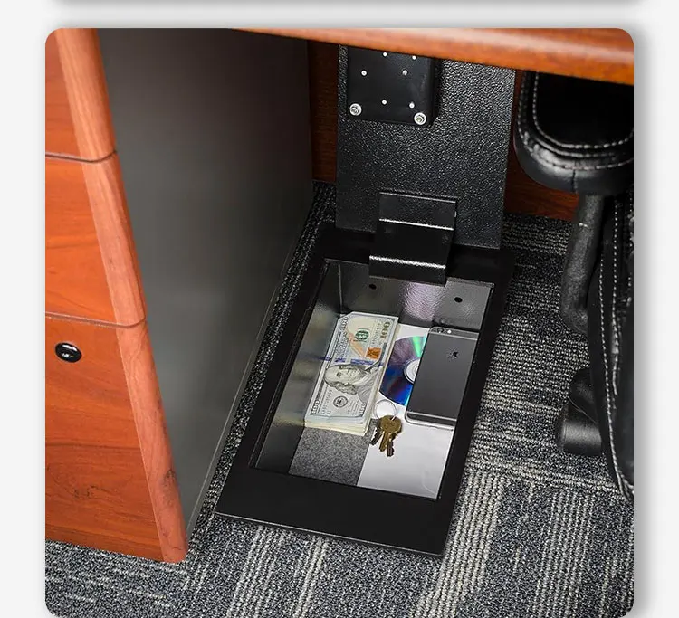 CEQSAFE High-end Mechanical Hidden Top Open Floor Mounted Safe Box for Office Drawer Safe manufacture
