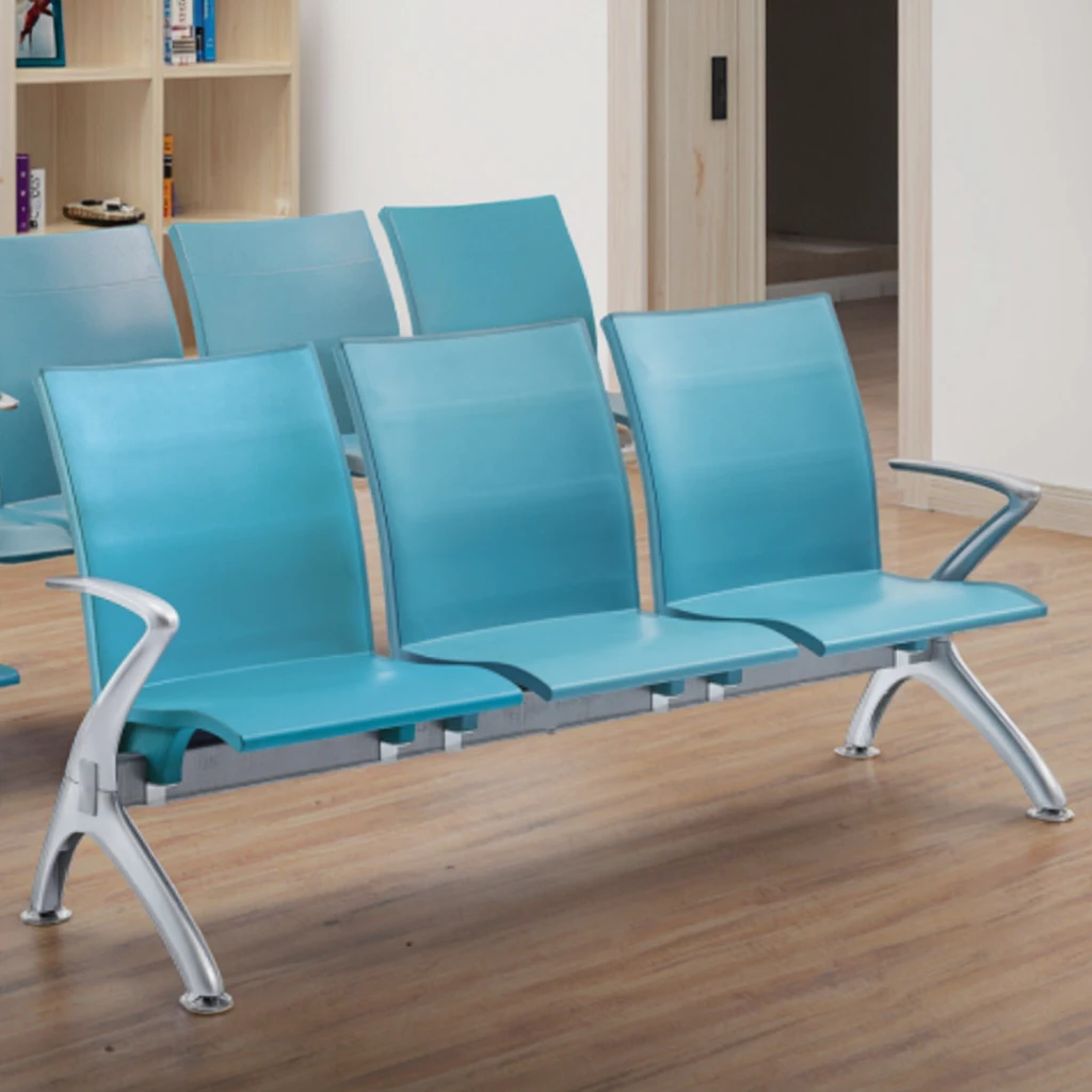 Reliable Standardized Hospital Seating Solutions Modern Steel Frame Configurable Durable 5