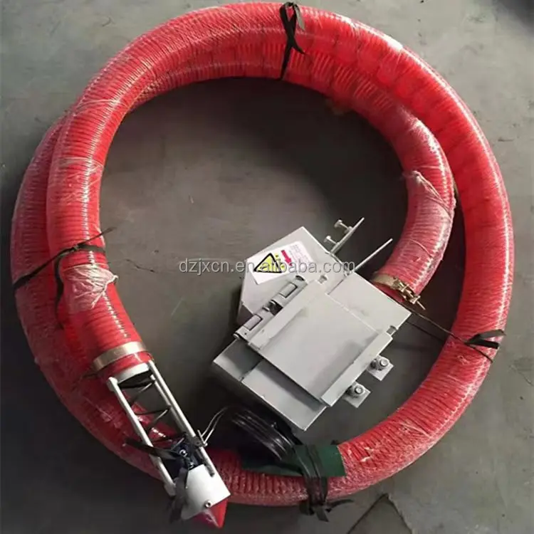 Professional Custom Flexible Hose Pipe Auger Flexible Spiral Screw Conveyor Rice Husk Paddy Maize Grain Suction Machine
