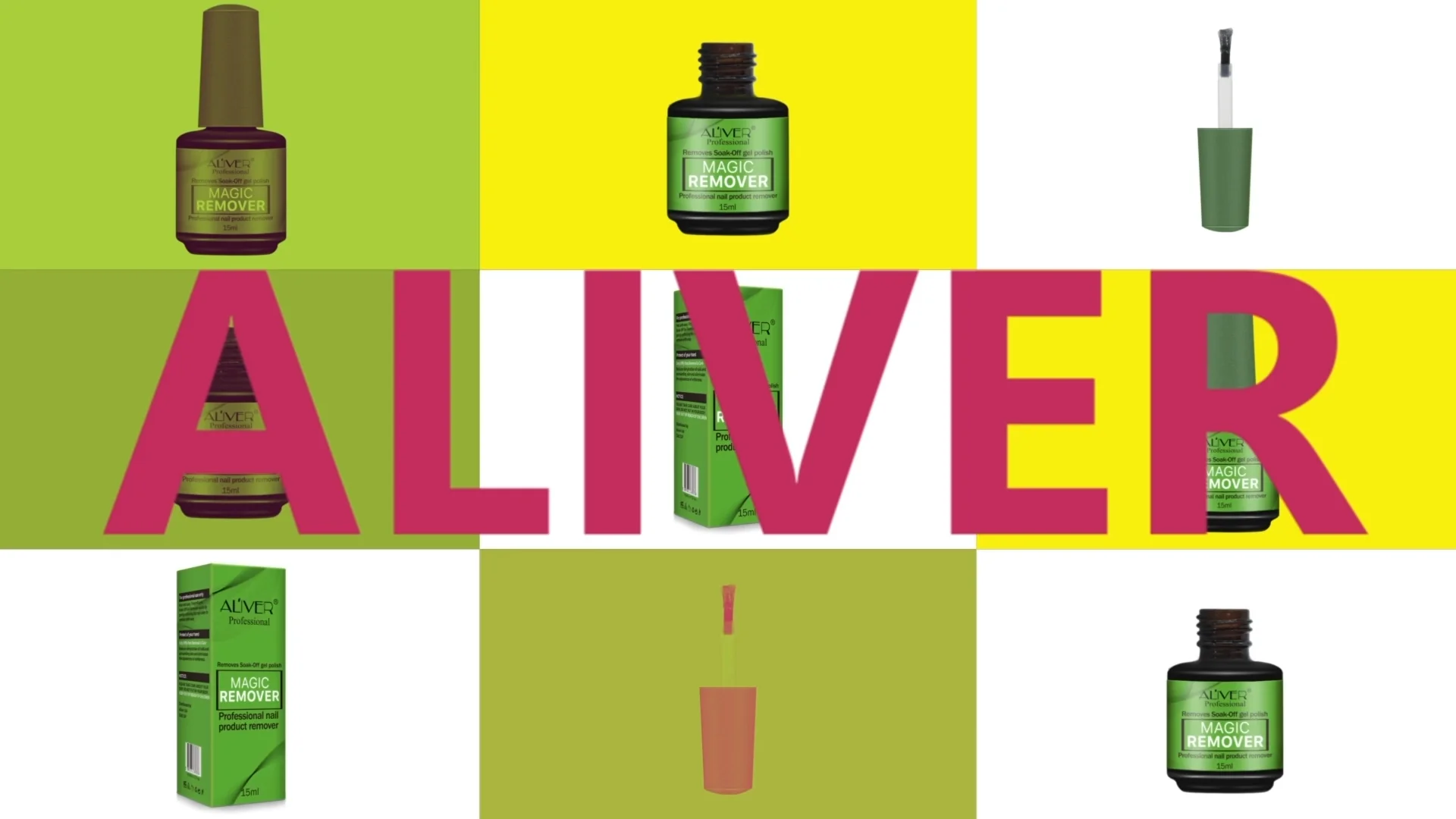 Professional Magic Gel Nail Polish Remover Easily Quickly Removes Soak