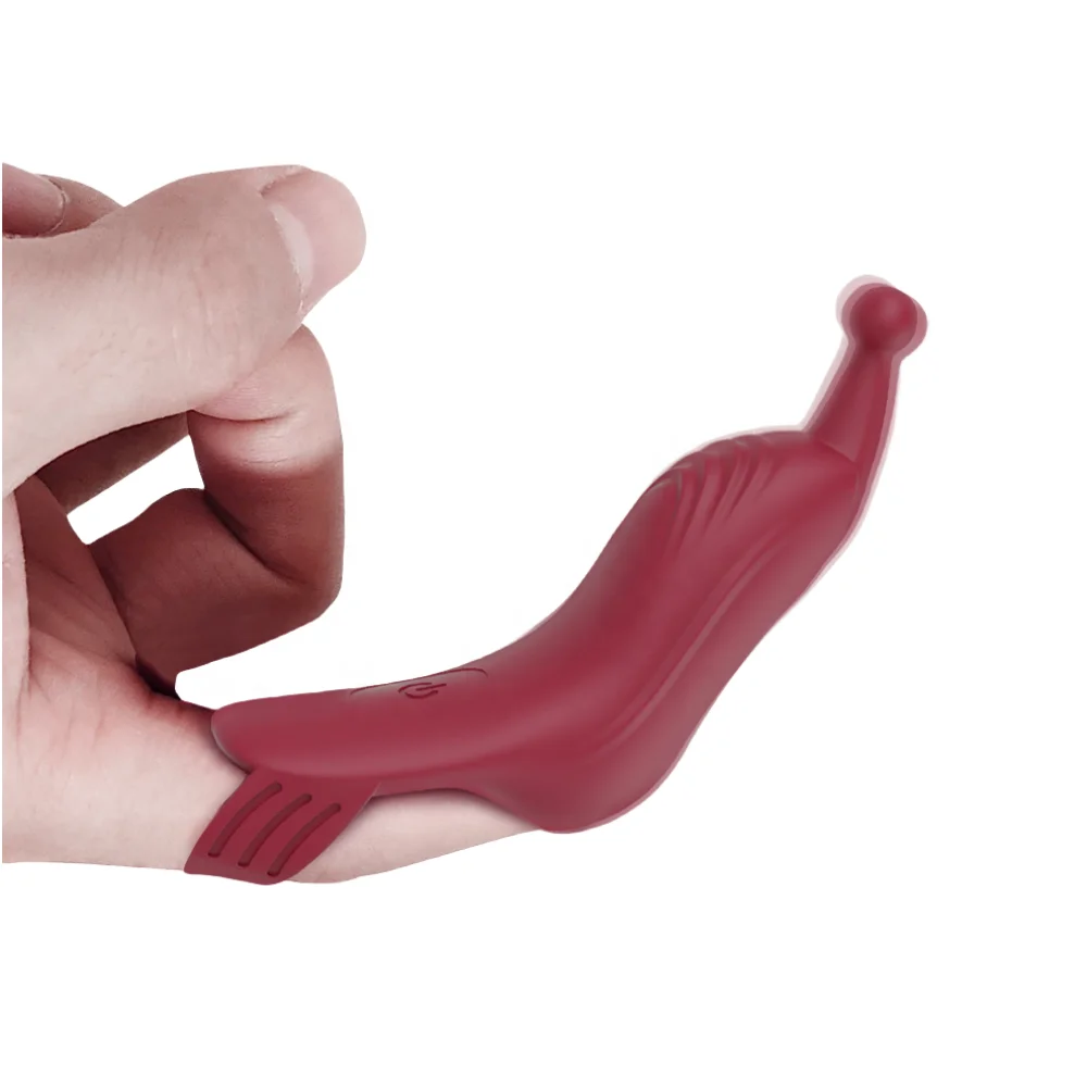 Wholesale Best Finger Sleeve Sex Toy for Women Powerful 10 Speed g Spot  Mini Finger Vibrator