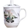 Montagnes vertes arbres rouges-301-400ml