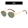 Gold frame, dark green