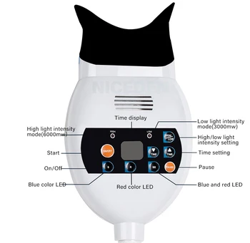 Lampada Sbiancante Denti Mobile Dentale Sbiancamento Luce LED Fredda - Foto 12