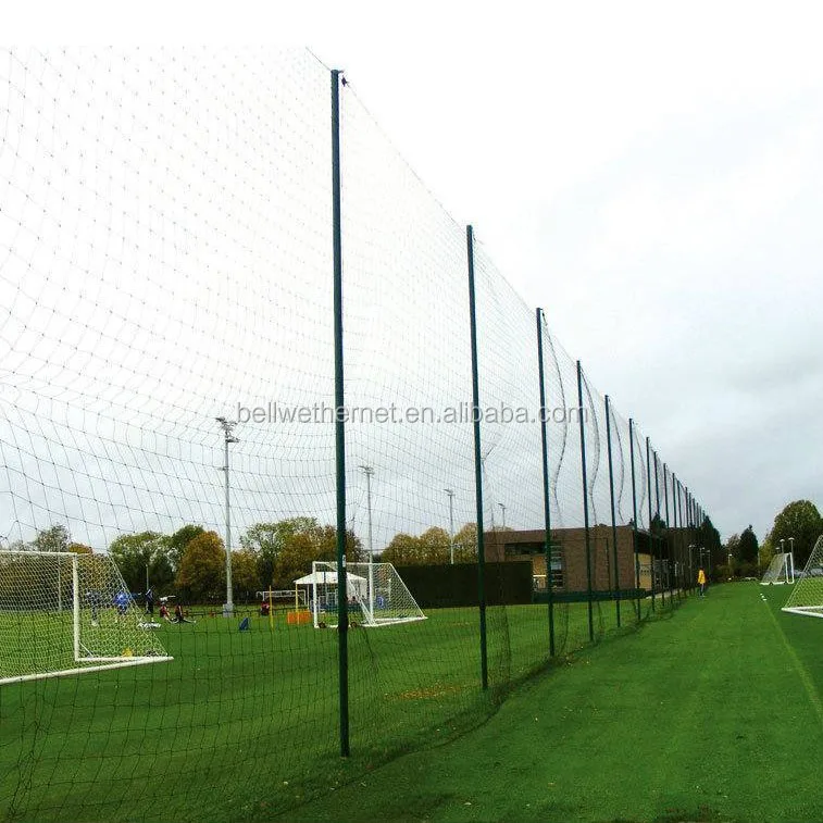 Производитель спортивной сетки для забора, высокопрочная полипропиленовая Высококачественная наружная квадратная сетка, зеленая или индивидуальная рулонная упаковка 004