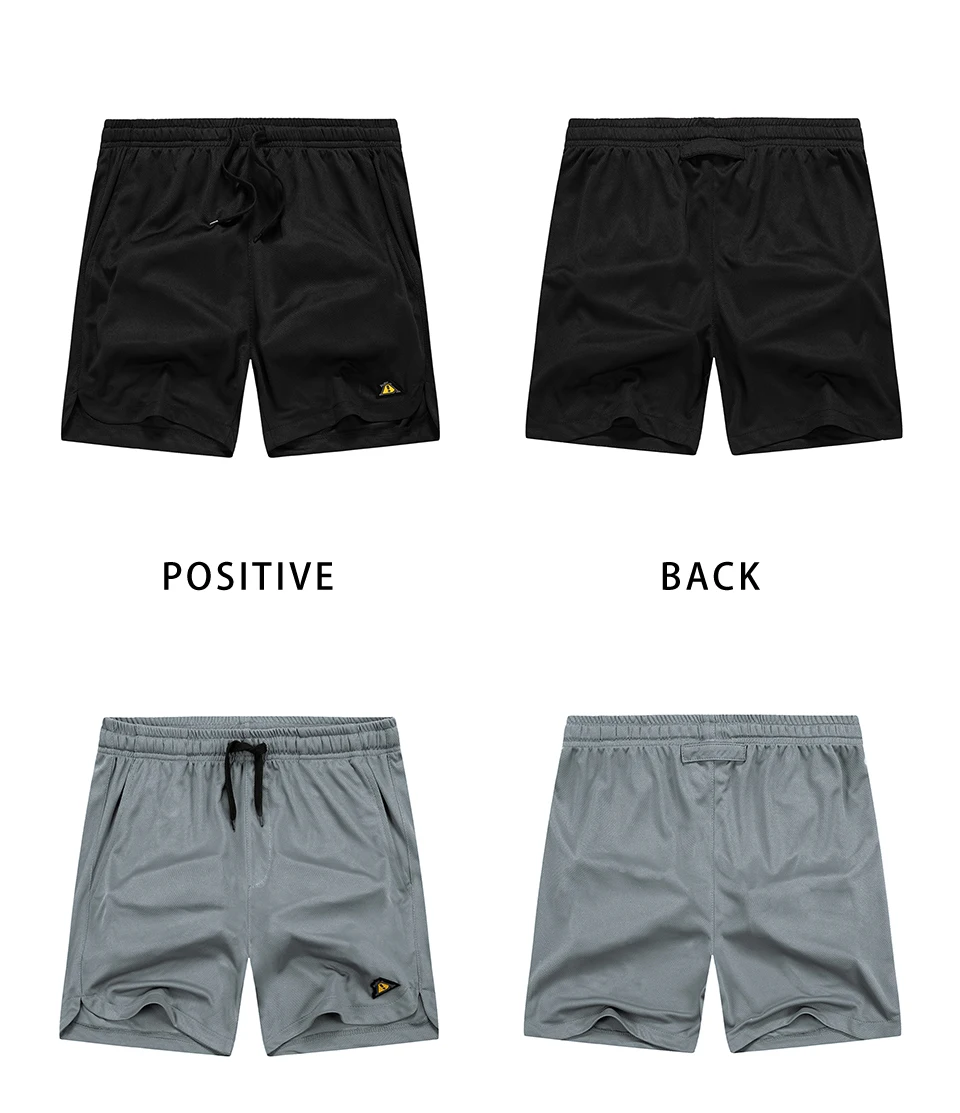 Summer Casual Loose Skateboard Sports Jogger Pants New Quick Dry Breathable Running 5 Solid Color Men's Shorts378_voghion.com