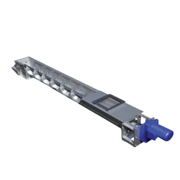 custom design new design inclined vertical steel screw conveyor for powder handling