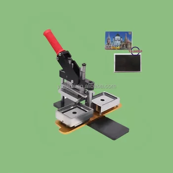 65x90mm Custom Automatic Fridge Magnet Machine Fridge Magnet Materials Maker Machine,Rectangle Fridge Magnet Making Machine