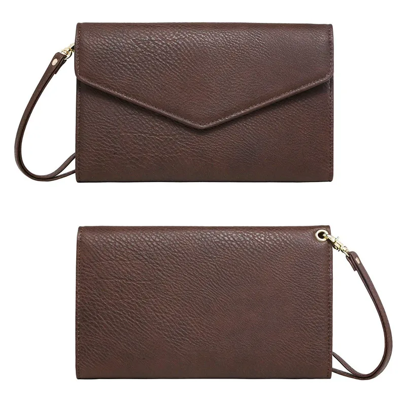 Женский и мужской дорожный клатч из искусственной кожи, кошелек, дорожный кошелек