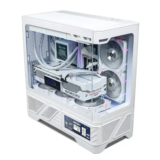 Valkyrie VK03-M LCD - Premium Gaming PC Case with Touch Screen