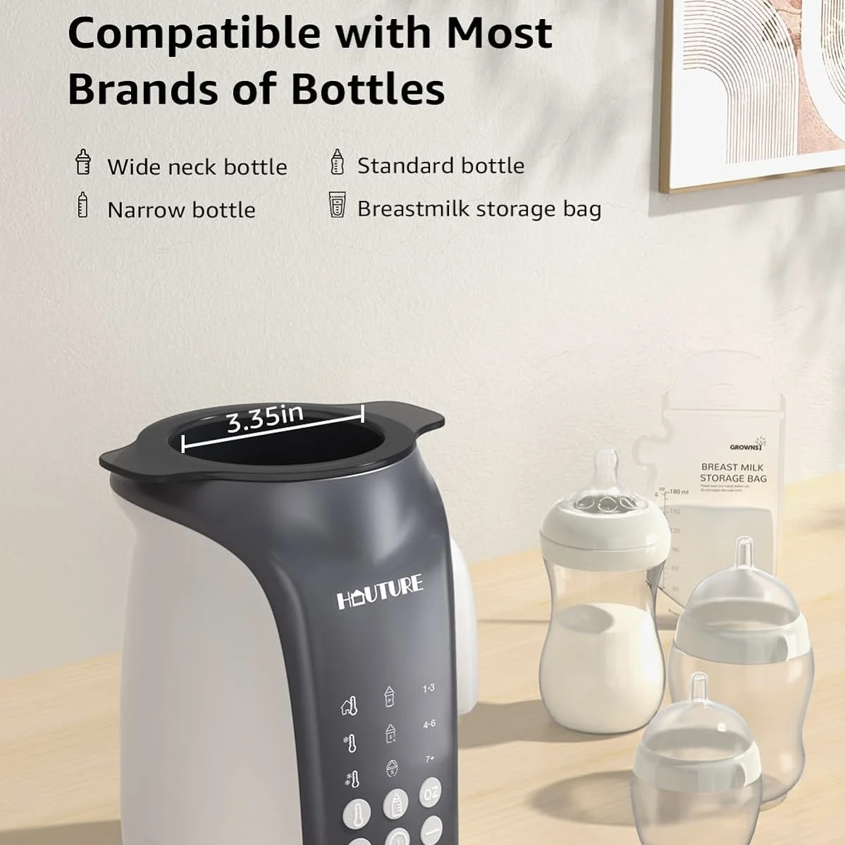 Multi Functional Portable Electronic Milk Smart Drinking Water Baby