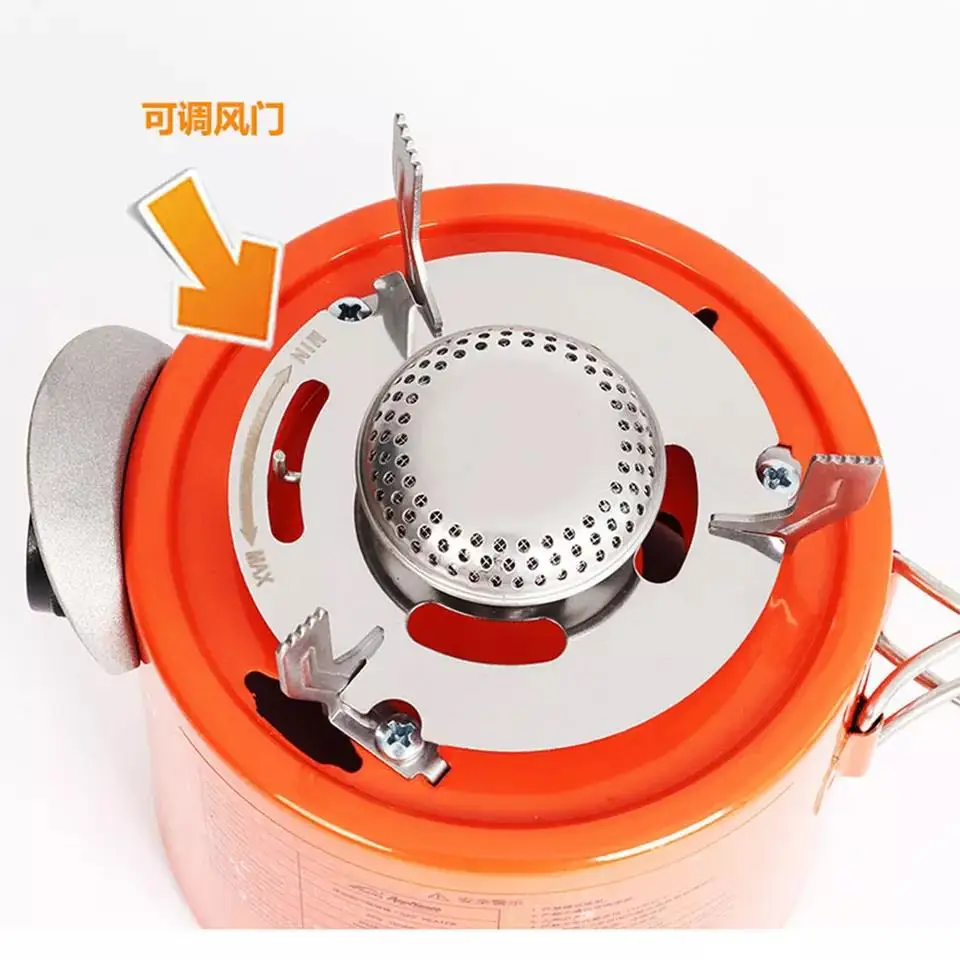 Fuel Burner Butane Gas Stove Outdoor Camping Backpacking Hiking And Picnic Mini Gas Heater