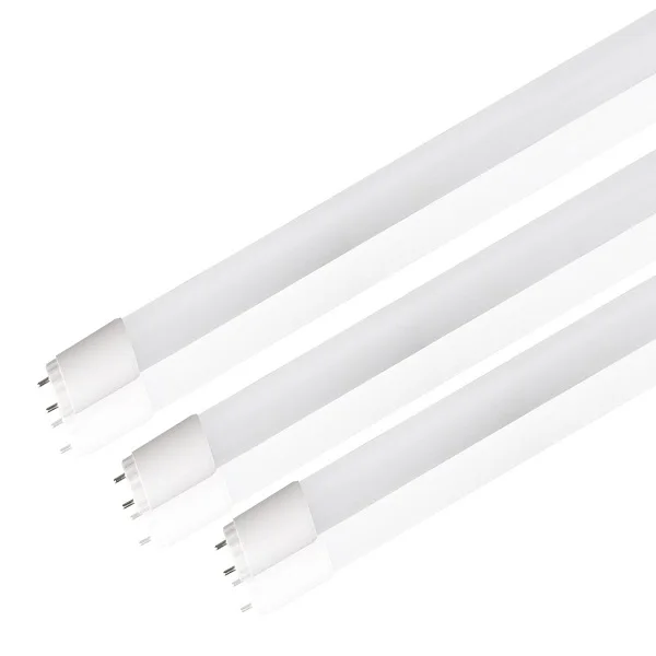 full plastic material T8 led tube lights 18w 6000K