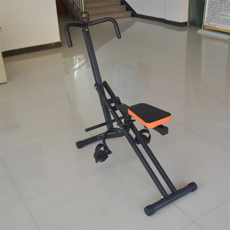 家庭用 静音 エクササイズ フィットネス機器 腹筋 馬乗りマシン アブ