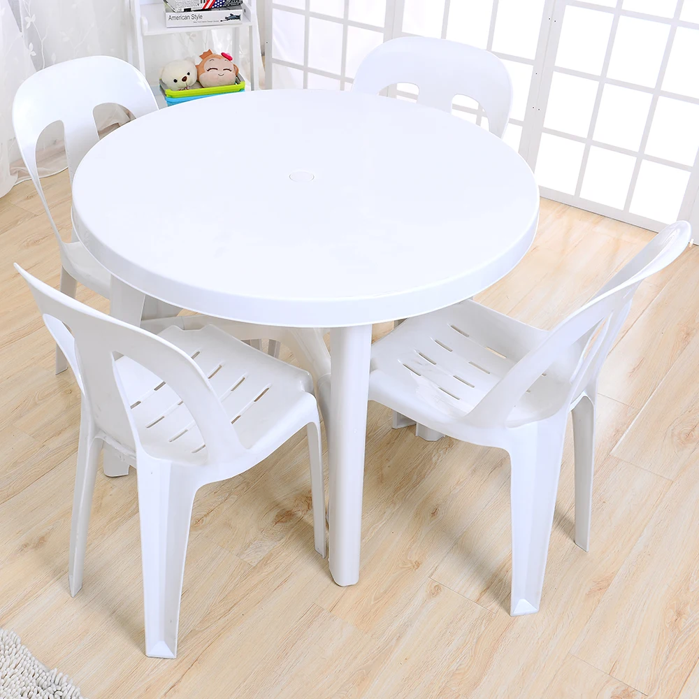 Sale Cheap Restaurant Outdoor Round Plastic Tables And Chairs For Events Buy Round Plastic Table Outdoor Table White Plastic Tables Product On Alibaba Com