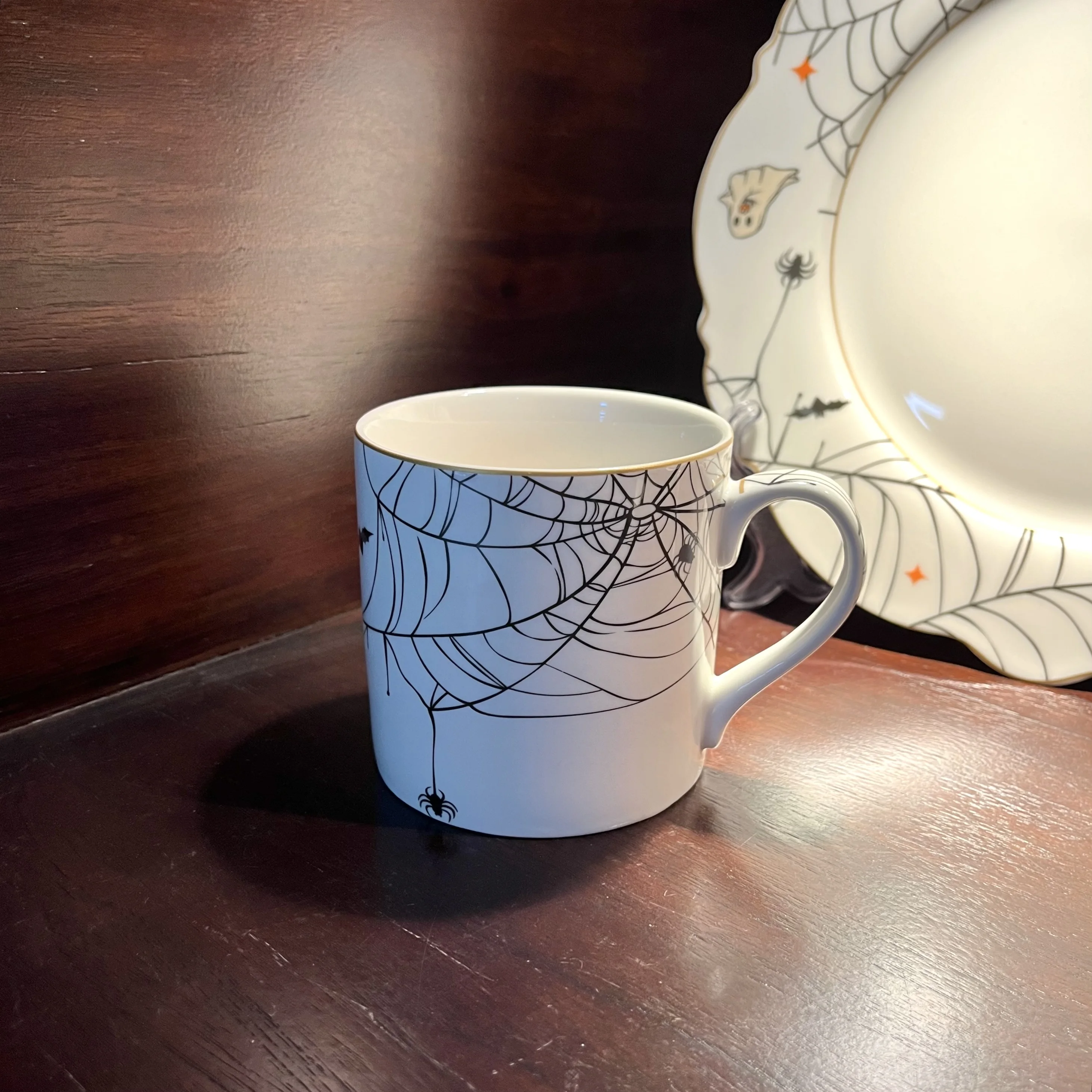 Dark night goth Halloween gift with a design sense of holiday decoration mugs factory