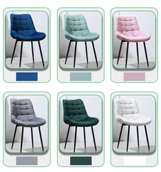 High quality modern velvet design living room furniture lounge accent arm chair salon sofa 4 pieces waiting chairs