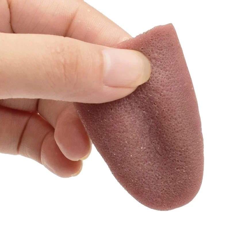 Horror Silicone Fake Tongue Funny Magic Tricks Whole Person False  Simulation Rubber Tongue Decompression Toy Halloween Prank