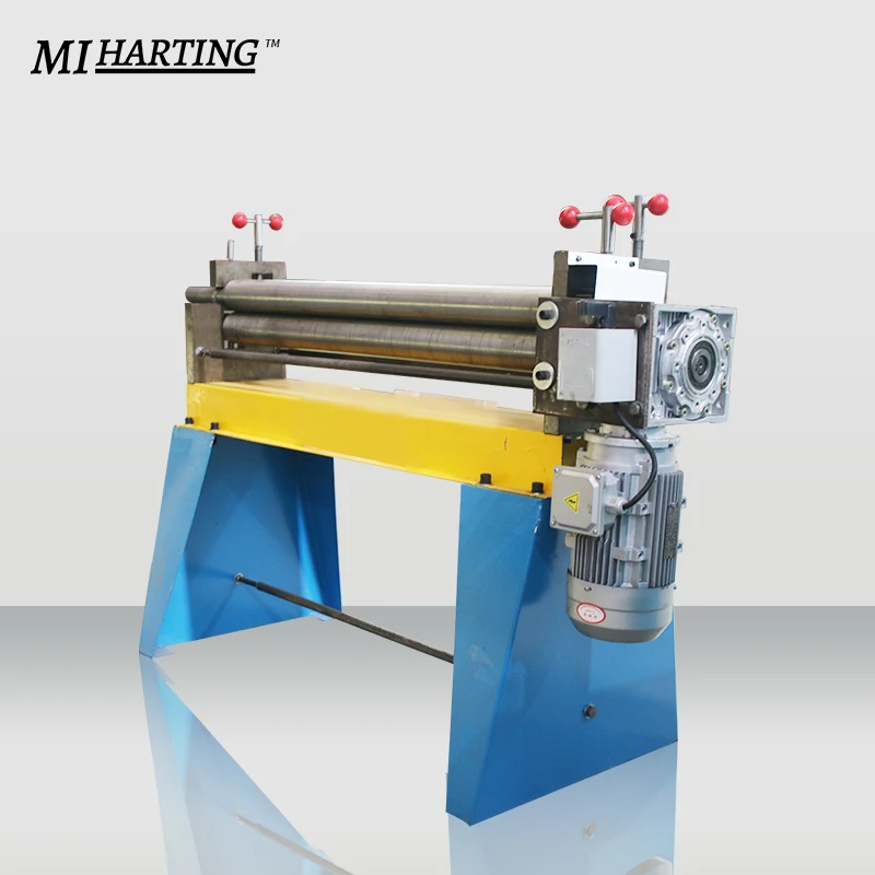 Electric Manual Sheet Metal Rolling 3 Rolls Plate Bending Machine