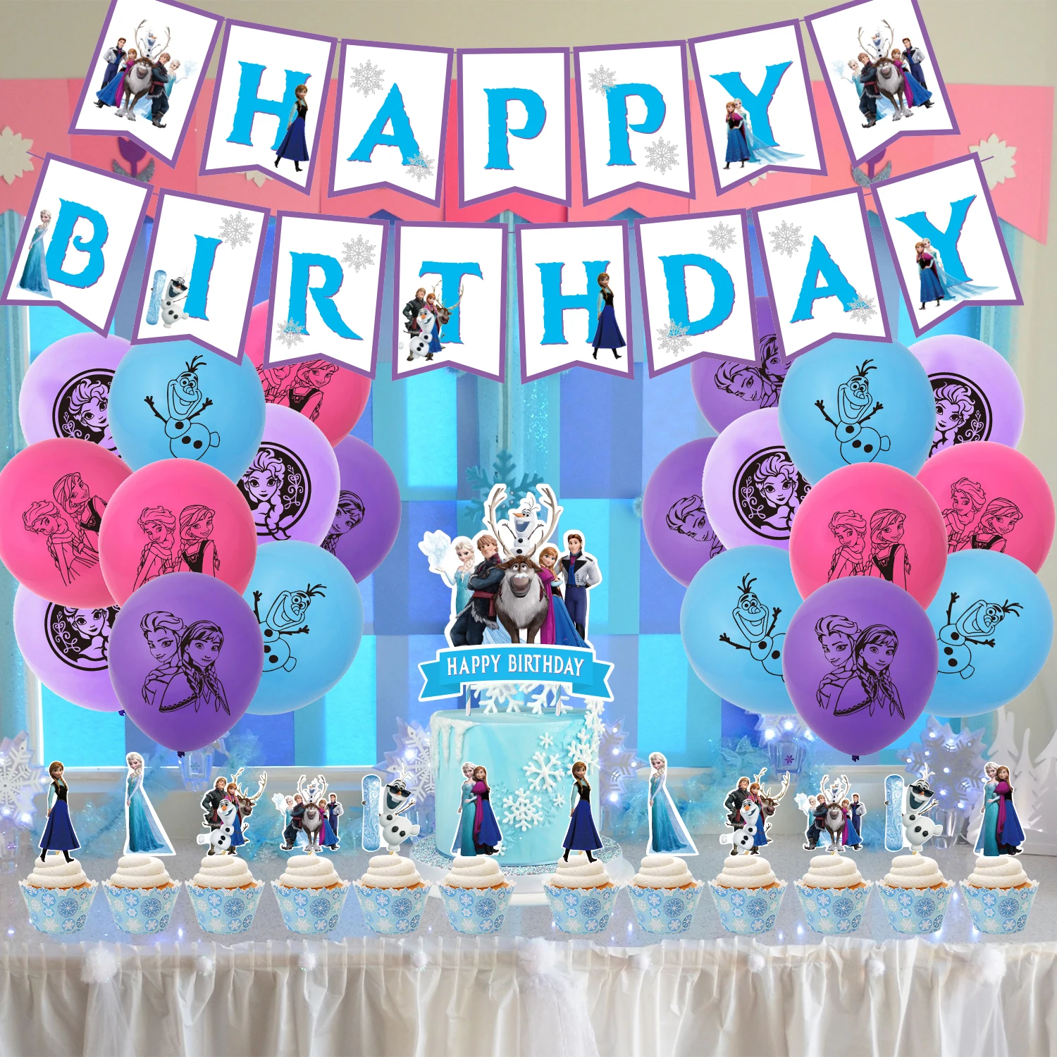 Frozen Princess Elsa Birthday Party Decor Kids Cake Topper For Girls Birthday Decoration Anniversaire Cake Supplies Buy Party Decorations Birthday Frozen Birthday Party Decoration Birthday Party Decor Product On Alibaba Com