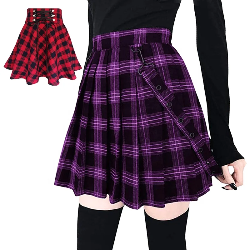 Shop Our Collection of Womens Pleated Skirts Gothic Style