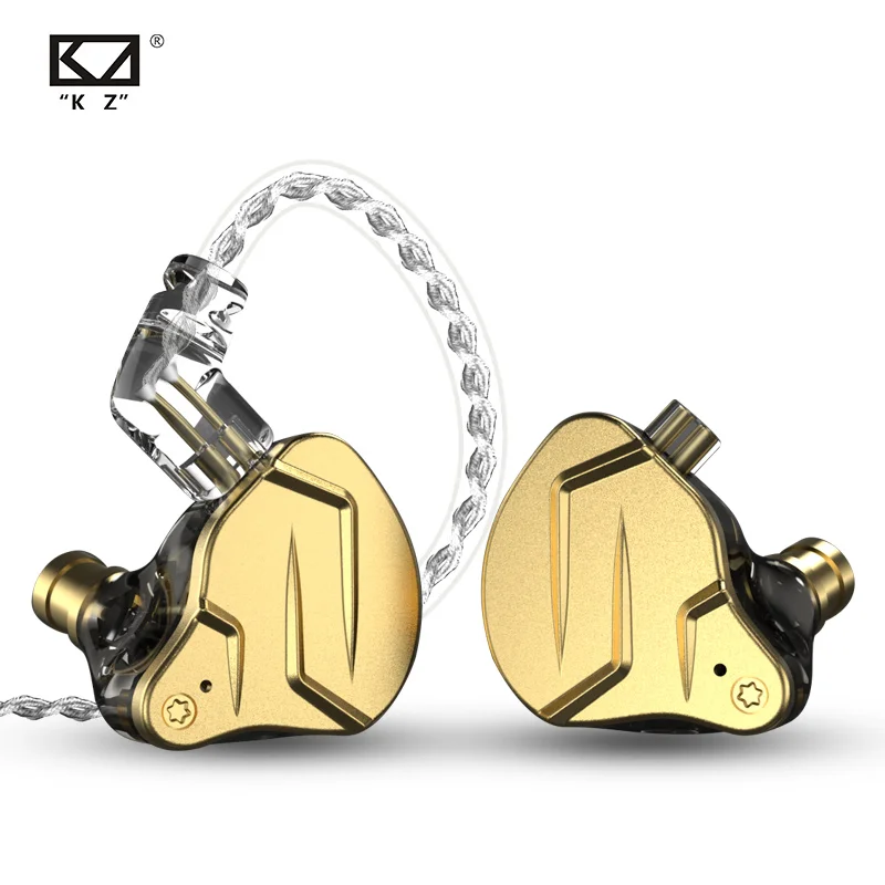 KZ ZSN Pro X in Ear Buds Earphones KZ Hybrid Dynamic Driver Balanced  Armature Earbuds Headphones Dual Driver 1DD 1BA Deep Bass S