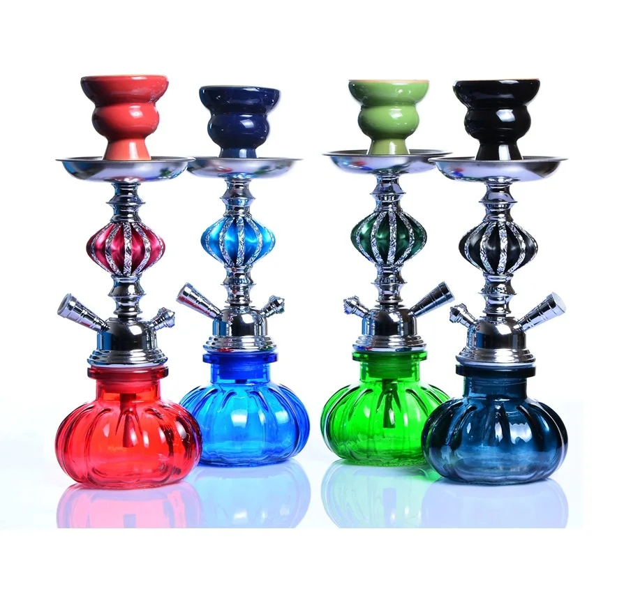 Lanchuang Portable Nargile Hookah Tips Luxury Acrylic Bowl Sheesha Pipe