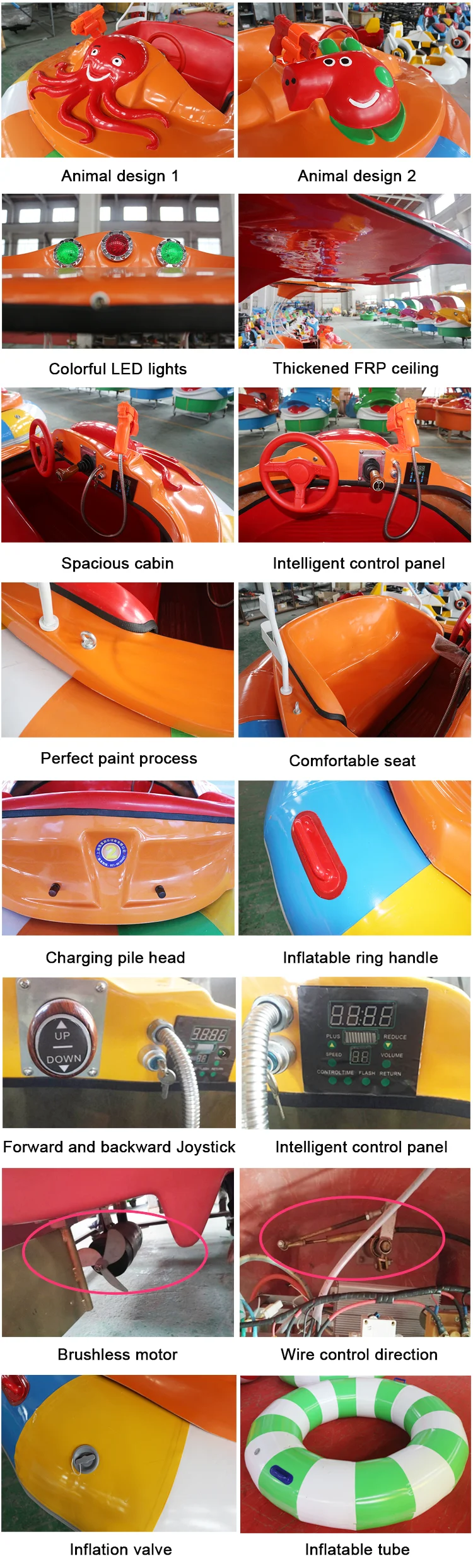 Water Park Games Adult Electric Round Ufo Inflatable Bumper Cars Boat  Equipment For Sale| Alibaba.com