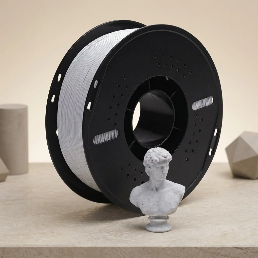Newmar 1.75mm Marble-like Color PLA Filament 3D Printer Filament Dimensional Accuracy +/-0.02mm 190-220C Printing Temp High
