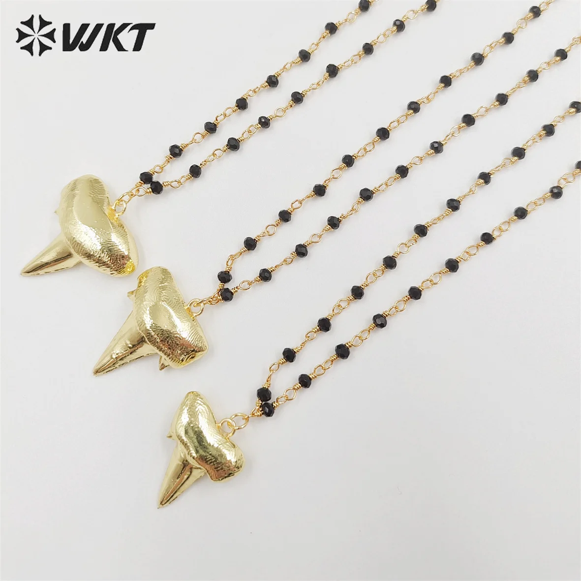 Collana Uomo Donna Con Dente Di Squalo PACKOVE, Ciondolo Originale In Metallo, Gioiello Creativo Antropologico