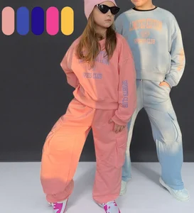 Odm Oem Hot Sale Warm Thicken Baby Suit Girls Boys Winter Children Baby Jogger Set Warm Kids Clothing Set