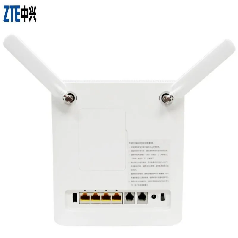 Unlocked Original Cpe Router ZTE MF286 with Antenna 4G with Sim Card Slot Router Hotspot Wifi Router