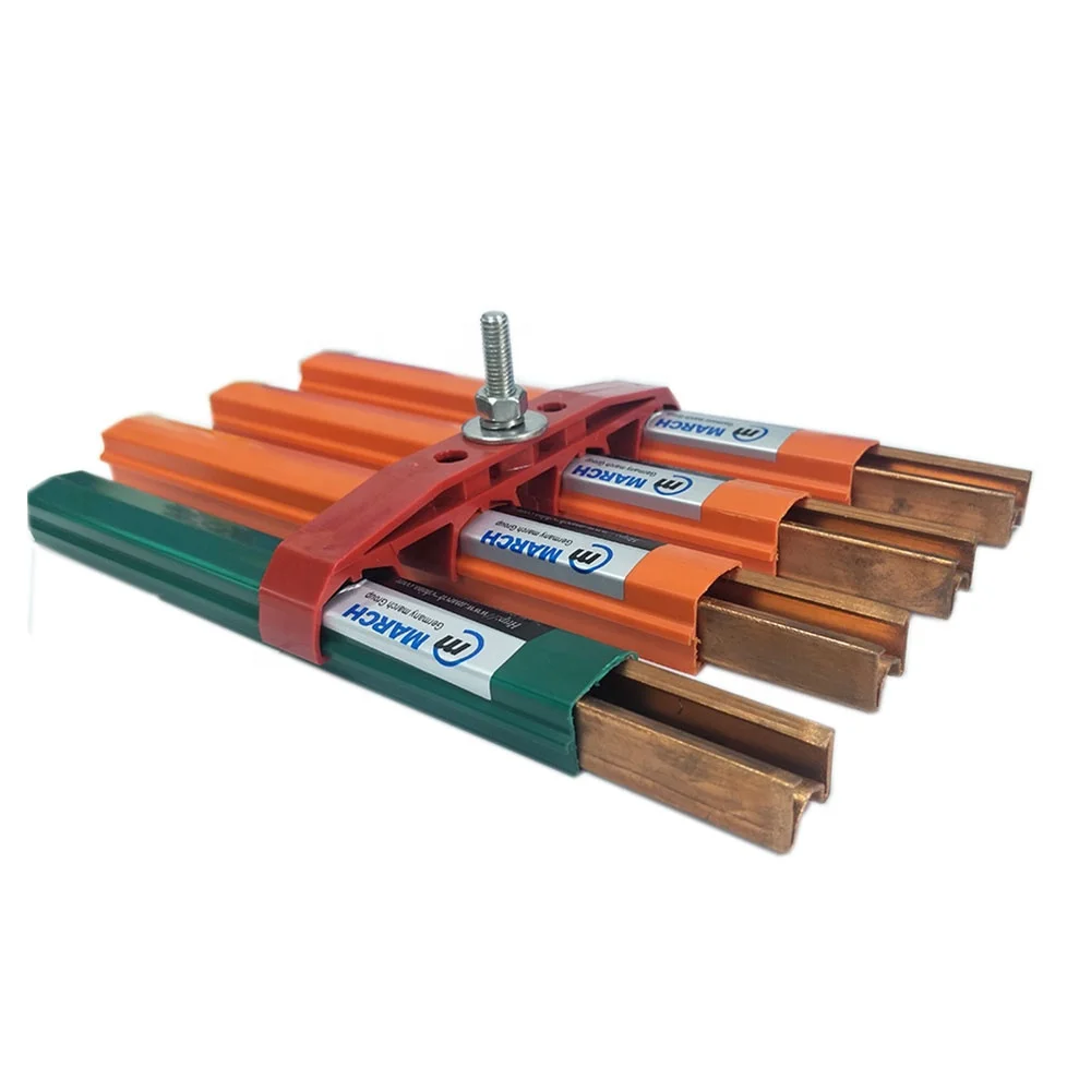 Copper Busbar Systems for a Cranes and Hoist