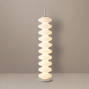 New Series Cross Border Hot Money Floor Lamp Stylish Simple Living Room Hotel Bedroom E27 Base Fabric Crescent Moon Design