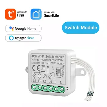 Rsh Tuya Wifi Zigbee Smart Light Switch Module Alexa Google Wireless ...