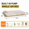 190*100*25cm Single person built-in battery pump