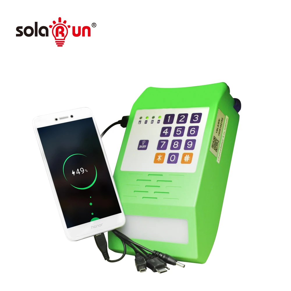 Solarun New Product Home Application Multi Solar Power Home Lighting System Kit