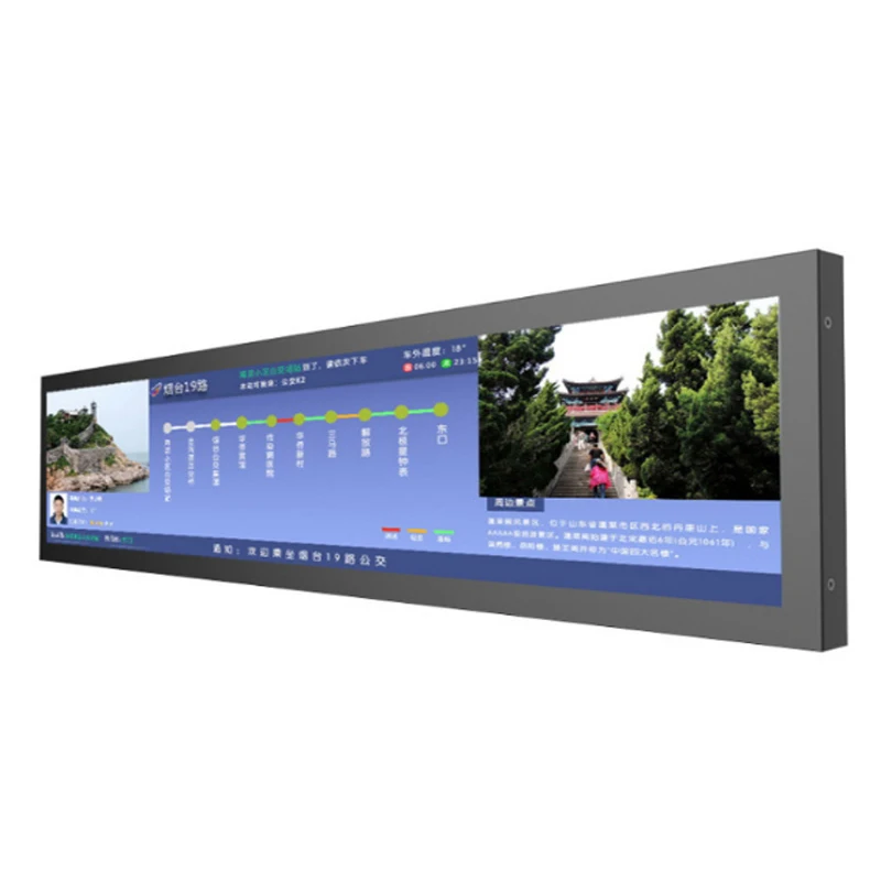Customized indoor Smart Goods LED Signage Shelf  Digital Board Advertising Display Screen for Shopping Mall
