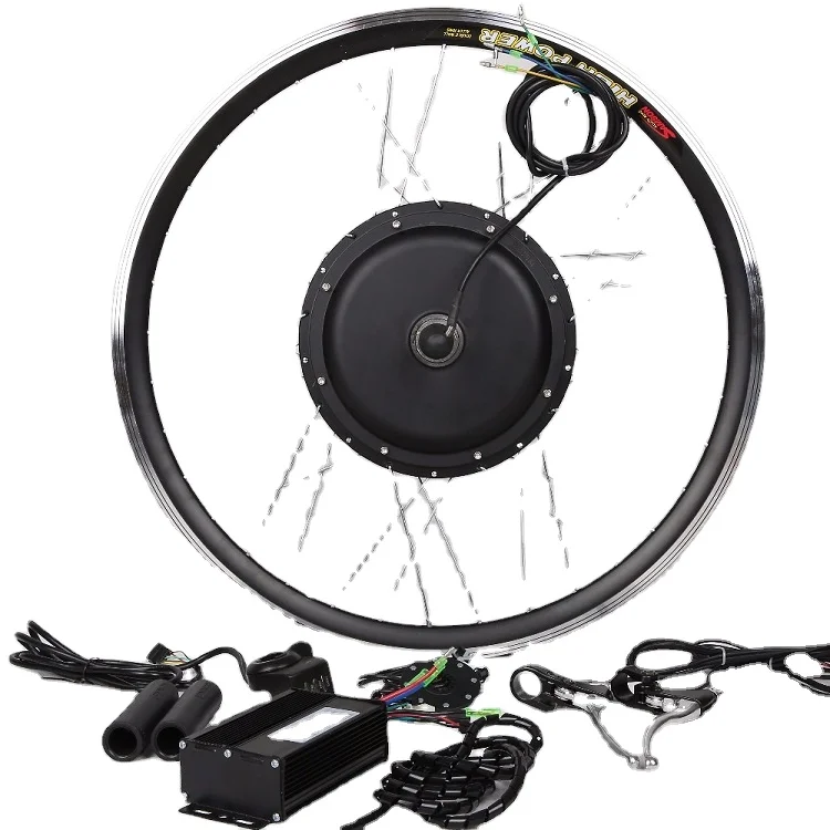 Qs Motor 17 Inch 8000w 72v Inwheel Hub Motor Electric Motorcycle