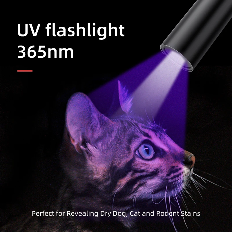 Superfire S11-H Mini Rechargeable LED 365nm UV Torch Light 395nm UV Flashlights Product Type Flashlights & Torches