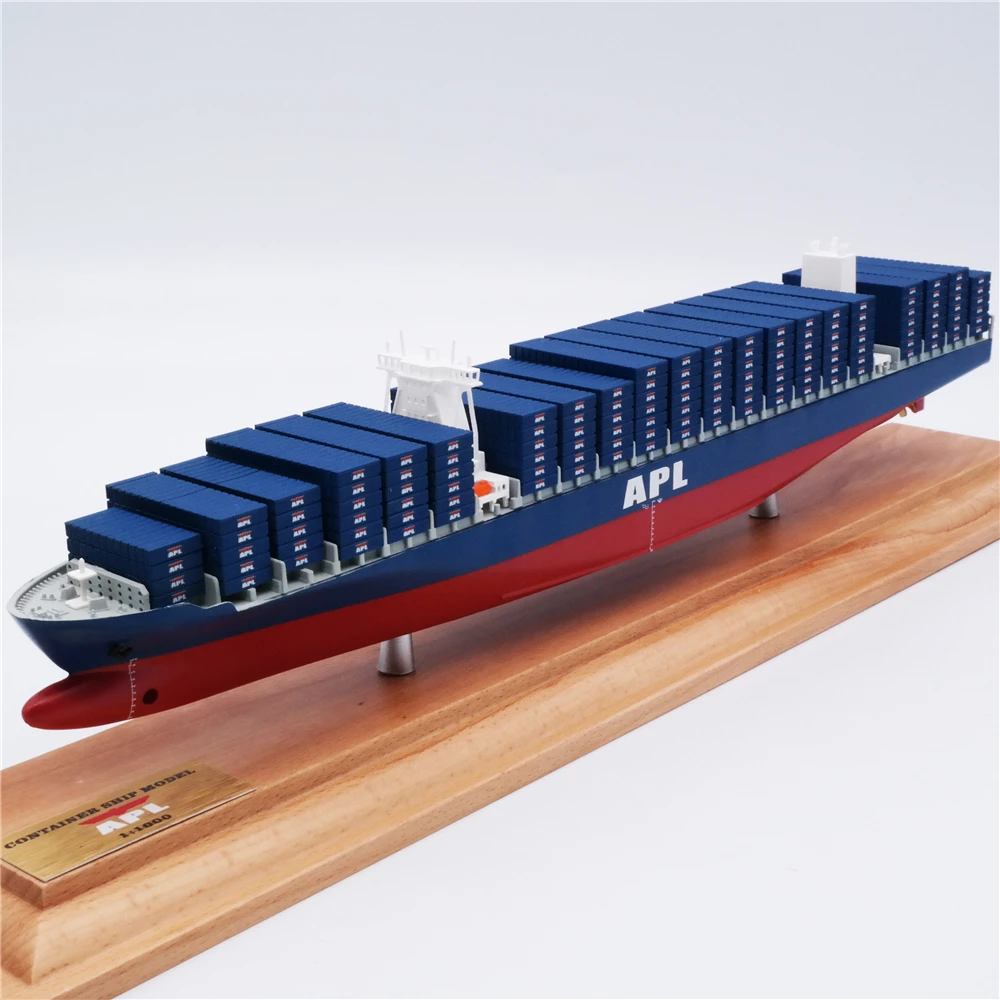 【A】35cm APL Container ship model B APL Logistics O.A.S ship model