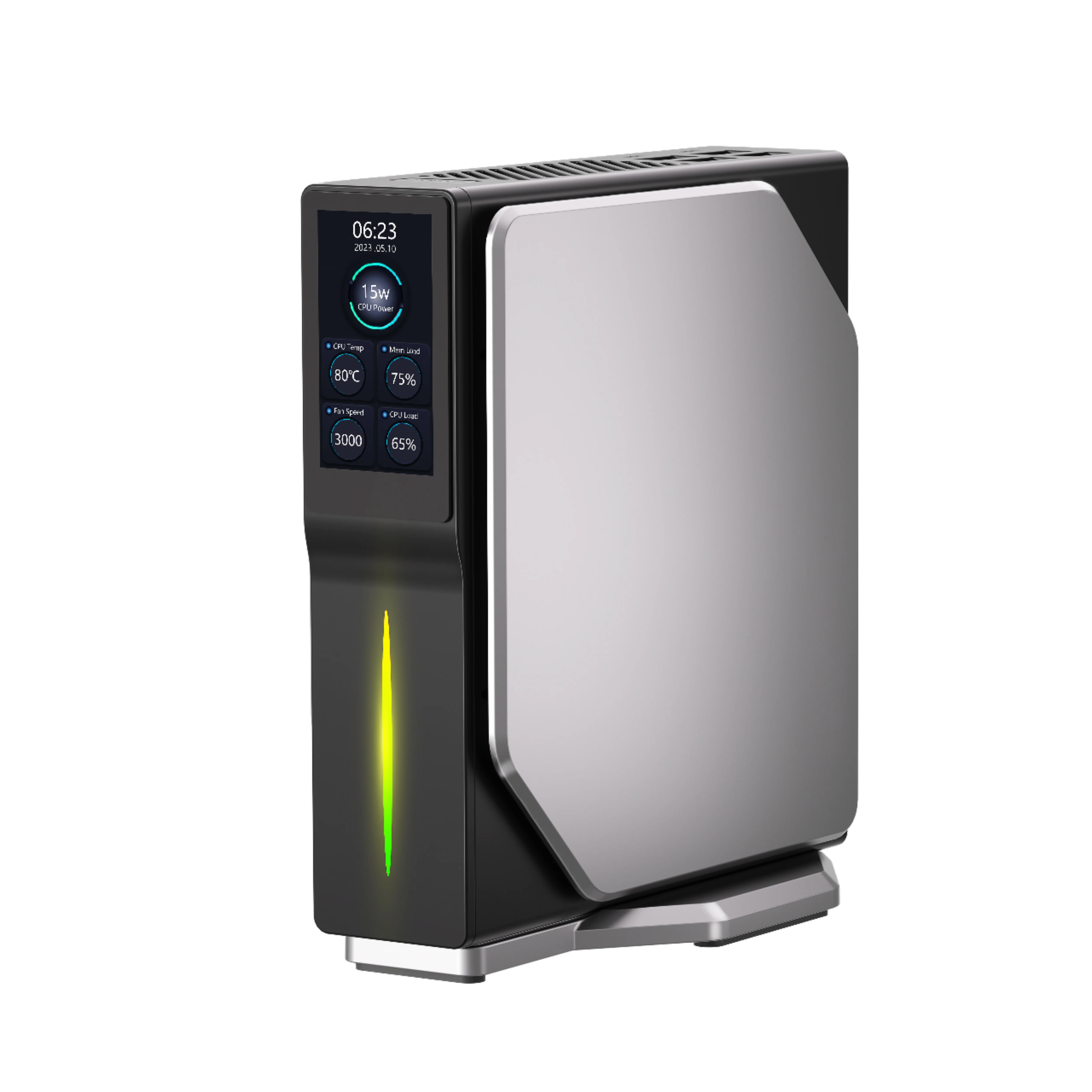 Qunshi S1 N150 Mini PC - Windows 11 Pro, 8GB RAM, 128GB SSD