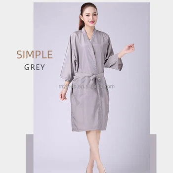 PERFEHAIR Salon-Kundenkittel Kimono-Stil – Wasserabweisender Friseurumhang Aus Polyester (Einheitsgröße)