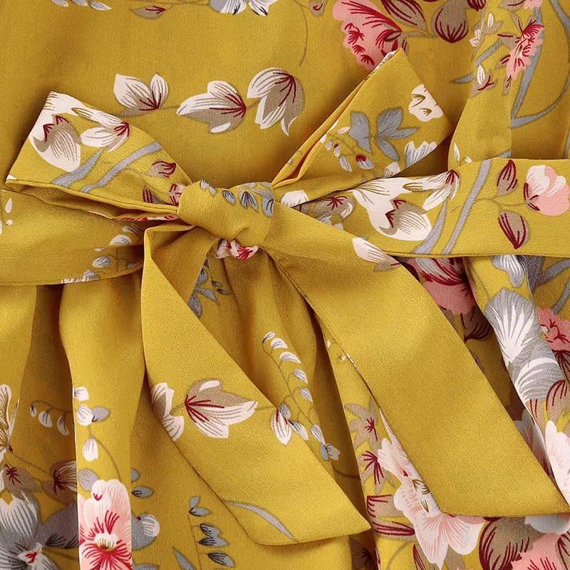 ⭐︎希少⭐︎CARAMEL VINTAGEFLORAL PRINT DRESS 8A LILI et NENE キッズ CARAMEL 2023SS KIDS WOVEN DRESS（VINTAGEFLORAL