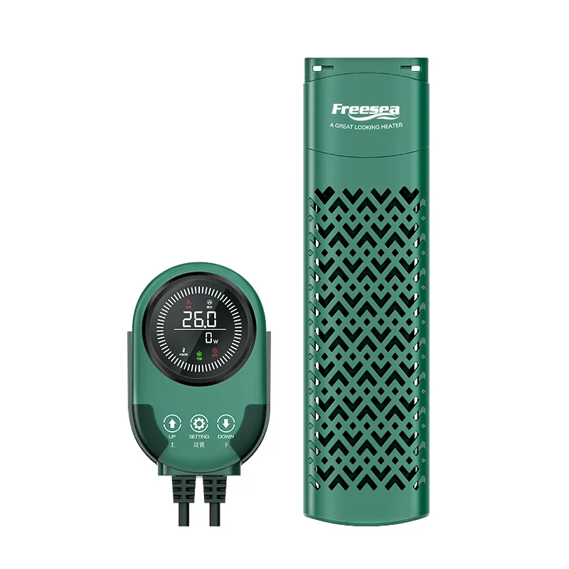 Freesea 50W-1200W Aquarium Heater Removable Glass PTC Cut-Off Water Heater for Turtle Fish Tank for 1000W 800W 500W 300W 200W