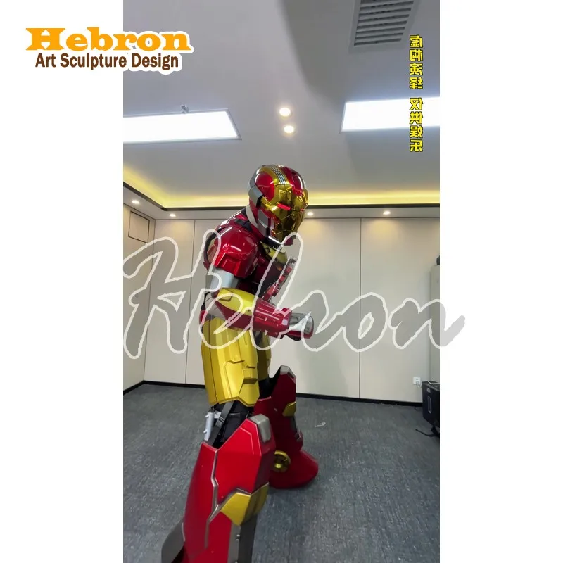 驚異のロボットヘルメットLED変色フェイスコスチュームロボット