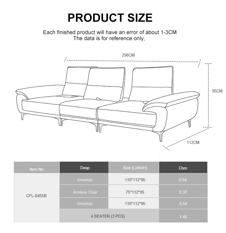 Great Quality Modern Fabric Sofa Set Modern Design Couch Furniture