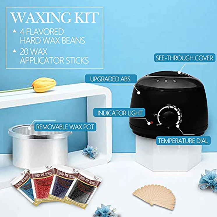 Wholesale Custom Electric Wax Warmer Kit Depileve Cleaner Depilatory Hair Removal Liposoluble Wax Heater Buy Lampada Kit Scalda Cera Con Rubinetto Rulli Professionale E Cera Omaggio Dosatore Elettronico Pentole Novita Combinato