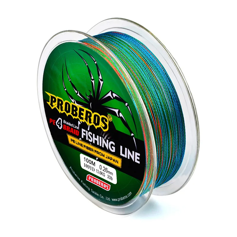 PE Braided Fishing Line 30lbs 100m - Strong Braided Line for Carp & Lake  Fishing, Ocean Beach & Boat Use